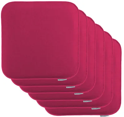 Obrázok produktu pre Sada 6 filcových podsedákov na stoličky, rozmery 35 x 35 cm, vhodné na interiéry aj exteriéry