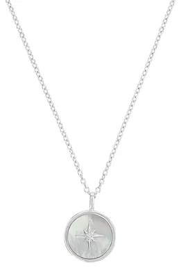 Produktbild von s.Oliver Damen Halskette 2036863 Silber 925/- Perlmutt Polarstern