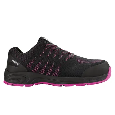 Produktbild von Damensicherheitsschuh GirlStar 5180 Gr.38 schwarz/pink S1P SRC PES RUNNEX