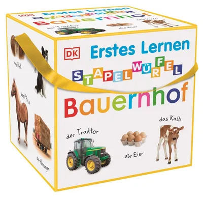 Produktbild von Erstes Lernen Stapelwürfel. Bauernhof