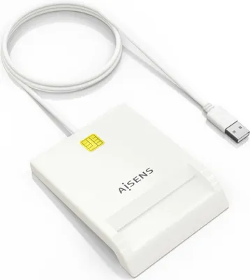 Zdjęcie produktu dla AISENS ASCR-SN07-W, USB 2.0, Biały
