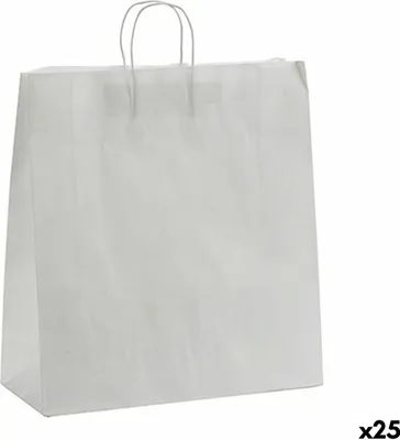 Obrázek produktu pro Papírové sáčky 46 x 16 x 59 cm bílé (25 kusů)