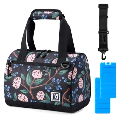 Produktbild von Brisby 4 Laags Geïsoleerde Koeltas - Lunchtas 10 Liter - Passion Flower