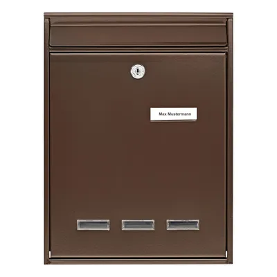 Produktbild von Briefkasten KLN 872 BR Farbe braun