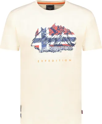 Produktbild von Geographical Norway Jummit Shirt Beige - Große S
