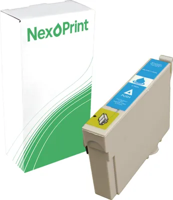 Produktbild von Druckerpatrone kompatibel zu Epson C13T130240 cyan Stylus Office BX 925 FWD Epson BX 635 FWD Epson BX 630 FW Epson BX 625 FWD Epson BX 535 WD