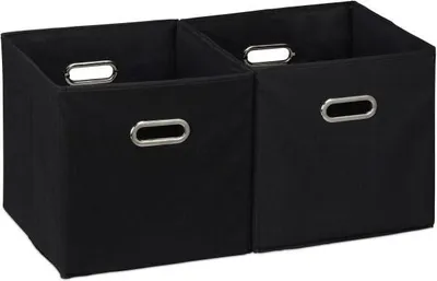Produktbild von Stoff-Aufbewahrungsbox 2er-Set