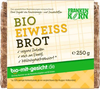 Produktbild von Eiweiß Brot - geschnitten 250g
