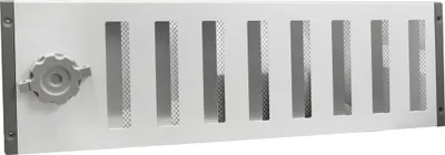 Produktbild von Lüftungsgitter LG 5015 SW Schiebegitter Weiss 500 x150mm Zuluft Abluftgitter