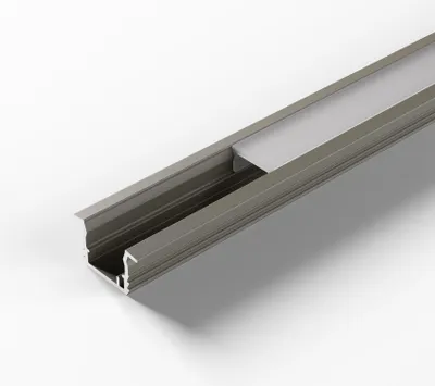 Immagine prodotto di Halemeier ChannelLine K2 EDS opal L=2500 Profilo in alluminio e profilo di copertura