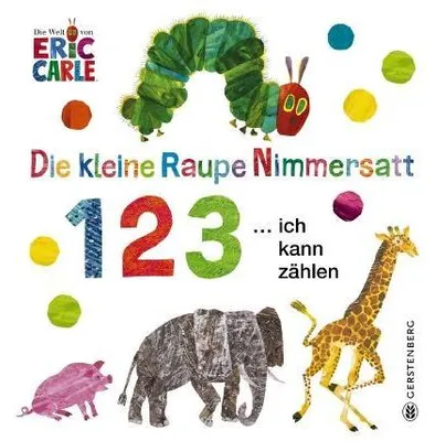 Produktbild von Die kleine Raupe Nimmersatt - 1 2 3 ... ich kann zählen