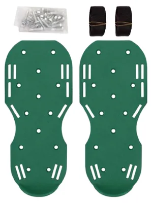 Produktbild von Rasenbelüfter-Schuhe für Gras - 2X Rasenbelüftungsschuhe mit stabiler Sohle