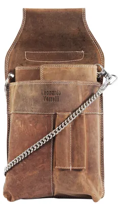 Produktbild von Leonardo Verrelli - Kellnerbörse Echtleder mit Kellnertasche und Kette 3000130 Farbe: 3