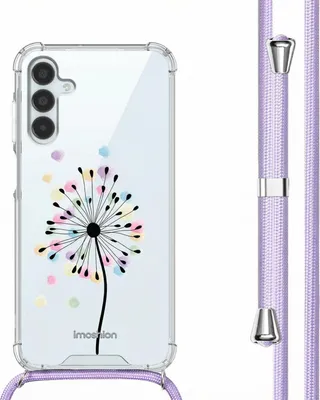 Zdjęcie produktu dla etui imoshion Design ze sznurkiem do Samsung Galaxy A15 (5G/4G) - Sandstone Dandelion