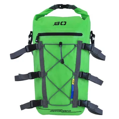 Image de Sac étanche pour SUP kayak OverBoard 20 L vert