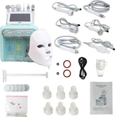 Obrázok produktu pre Prístroj na tvár, hydratačné ošetrenie, vypnutie pleti, green7in1, EÚ