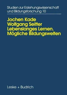 Obrázek produktu pro Lebenslanges Lernen Mögliche Bildungswelten