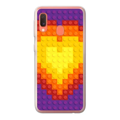 Produktbild von MuchoWow® Handyhülle Schutzhülle Hülle für Samsung Galaxy A20e Muster - Herz Silikon Softcase Handy Hülle - Abdeckung