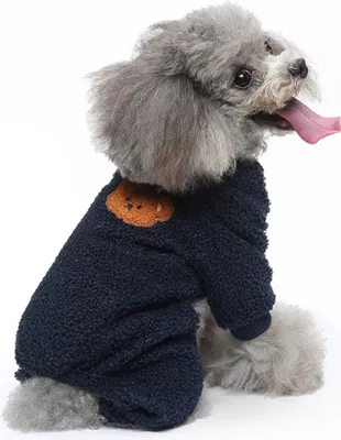 Produktbild von Home Hundekleidung Flanell-Pyjamas Haustier Einteiler Pyjamas Haustierkleidung Herbst- und Winterkleidung