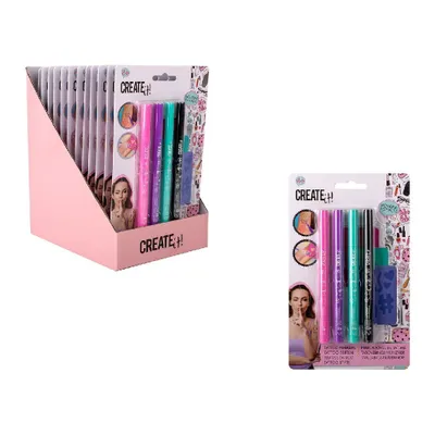 Produktbild von Create It Tattoo-Stifte Kinder 4er Pack