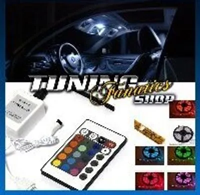 Obrázek produktu pro 4dílné RGB LED SMD osvětlení interiéru prostoru pro nohy SET pro mnoho vozidel