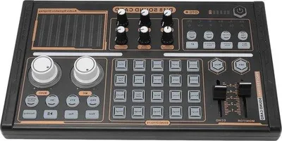 Immagine prodotto di Mixer audio live professionali con alimentazione phantom a 48 V, Bluetooth e funzione di registrazione con commutazione vocale.