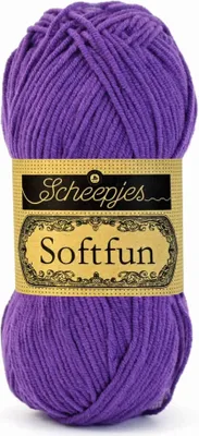 Produktbild von Scheepjes Softfun 50g 2515 Deep Violet