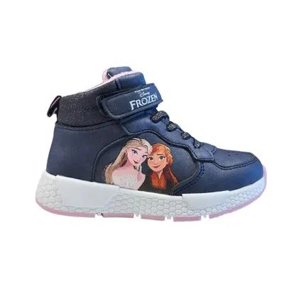 Produktbild von Disney Kinder Mädchen Hohe Sneaker From The Movie Frozen Navy Gr.30