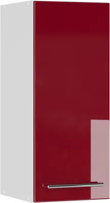 Zdjęcie produktu dla Szafka łazienkowa Vicco Fame-Line Bordowa Czerwień wysoki połysk 30 x 72 cm, Model 43566