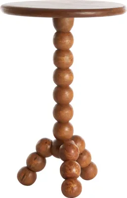 Produktbild von Light & Living - Beistelltisch VEGLIO - Ø35x54cm - Braun