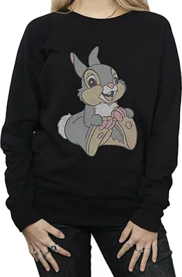 Produktbild von Disney - "Classic" Sweatshirt für Damen BI1063 (L) (Schwarz)
