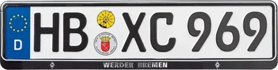 Produktbild von Kennzeichenhalter Kennzeichenverstärker SV Werder Bremen