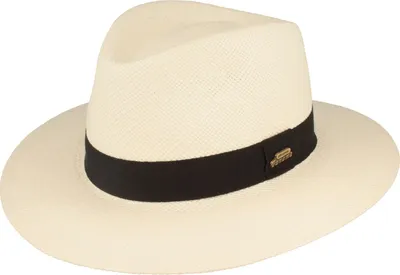 Eleganter original Panama Hut UV-Schutz 50+ von Hut-Breiter in weiß