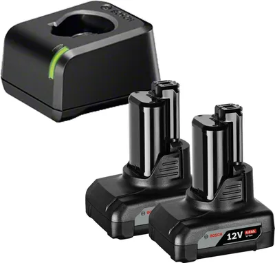 Immagine prodotto di Set di avviamento Bosch GBA 12 Volt / 2x 4,0 Ah + caricabatterie rapido GAL 12V-20