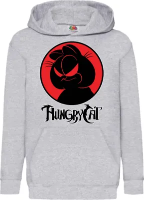 Produktbild von Kinder Kapuzenpullover Thundercats Garfield, 5-6 Jahr - 116 / Grau