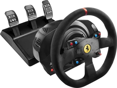 Produktbild von Thrustmaster T300 Force-Feedback Lenkrand Ferrari Integral Racing Wheel Alcantara Edition PS3, PS4, PC