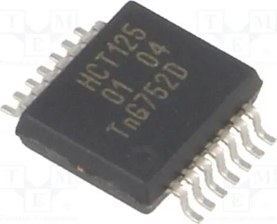 Productafbeelding van 1x Kanalen: 4, Leidingdriver SMD 74125DB.112, Zender, Driver