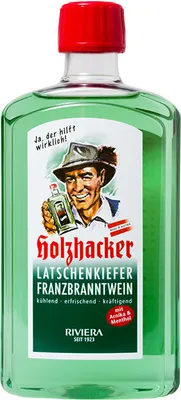 Produktbild von Riviera Holzhacker Latschenkiefer-Franzbranntwein 1000 ml