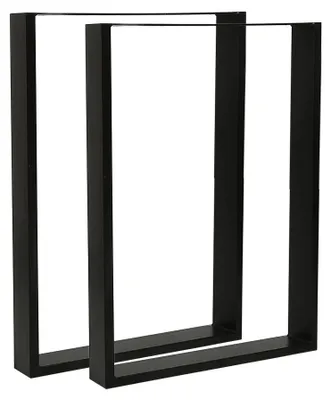 Obrázek produktu pro Nohy na nábytek, robustní ocelová konstrukce, moderní design, černá barva