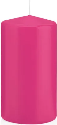 Produktbild von Wiedemann Stumpenkerzen Pink 130 x Ø 68 mm, 12 Stück