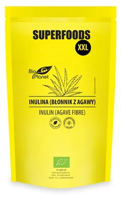 INULINA (BŁONNIK Z AGAWY) BIO 600 g - BIO PLANET SUPERFOODS