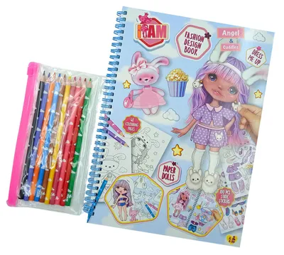 Obrázok produktu pre Kreativní kniha módního návrhářství - Angel