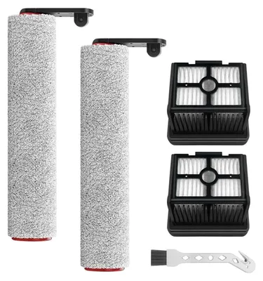 Produktbild von Zubehörset Staubsauger Nass-Trocken 2 Bürstenrollen + 2 HEPA-Filter + Reinigungsbürste