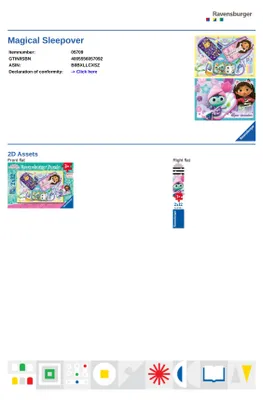 Produktbild von Pyjamaparty Ravensburger 05709