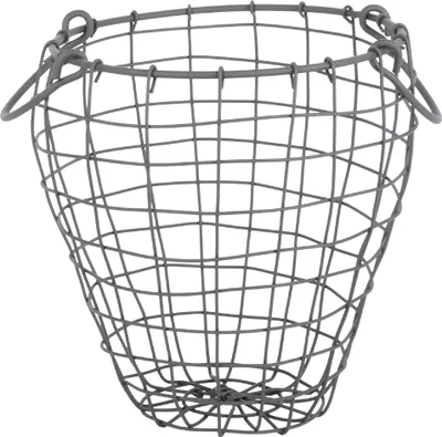 Produktbild von Esschert Design Drahtkorb Klein bauchige Form - Metall