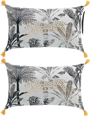 Obrázok produktu pre Dekoračný vankúš 30 x 50 cm Leopard - 2 kusy
