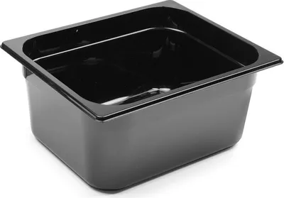 Produktbild von HENDI Gastronorm Behälter 1/2 150 mm Polycarbonat Schwarz