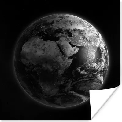 Produktbild von MuchoWow® Poster Erde - Weltraum - Planeten 50x50 cm - Wohnzimmerdekoration