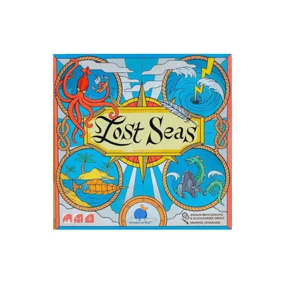 Image de Lost Seas, jeu de société pour 2 à 4 joueurs à partir de 7 ans, jeu familial