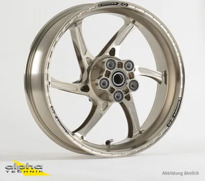 Produktbild von OZ Gass RS-A Felgen titanfarben  CBR1000RR Fireblade SC59